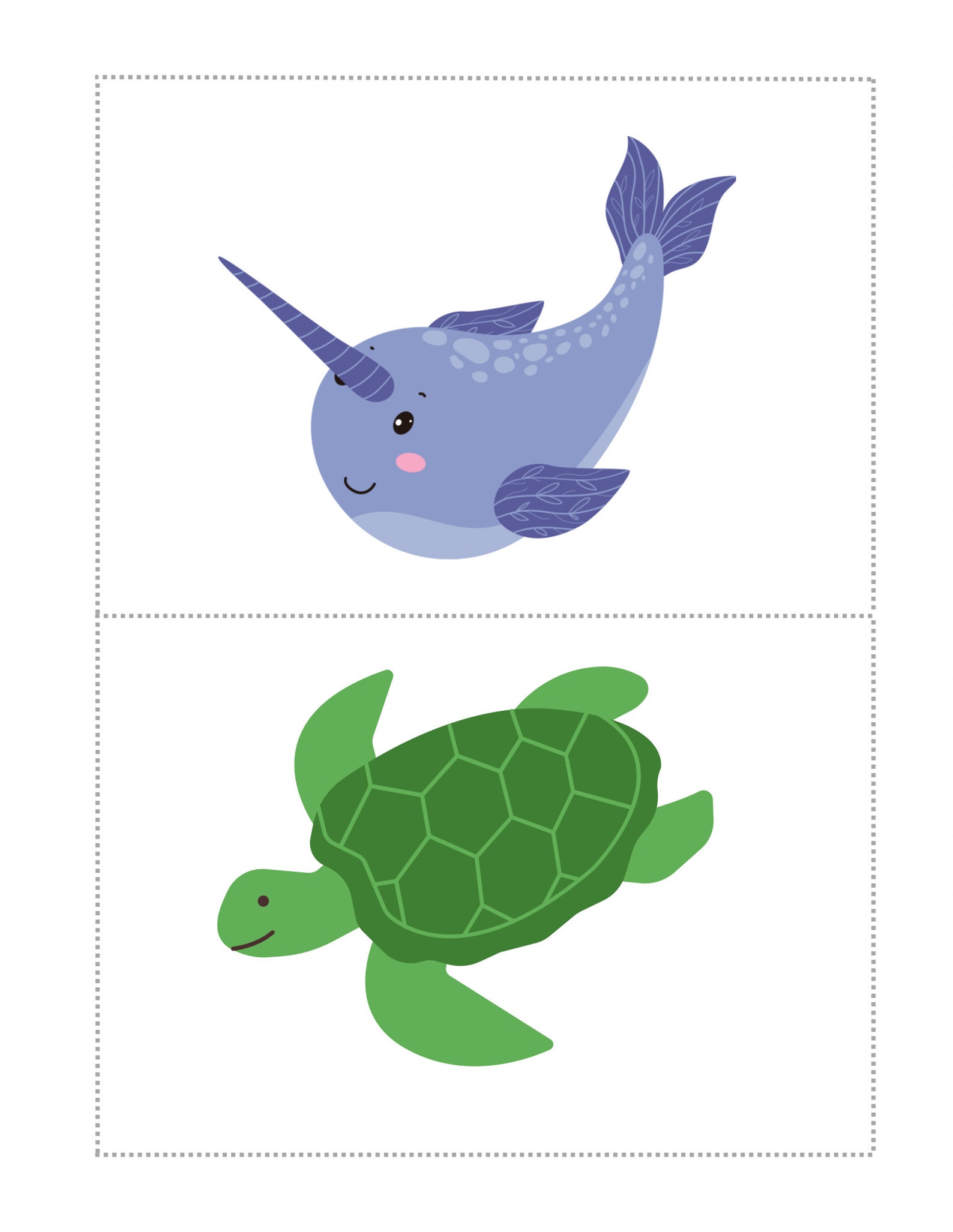 Under the Sea Scavenger Hunt, Printable Game, Treasure Hunt, Digital ...