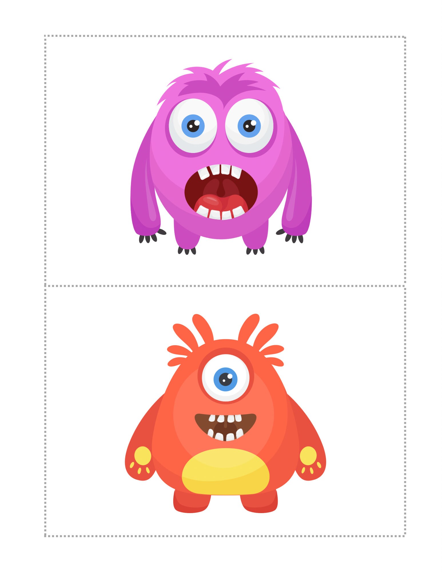 Monster Scavenger Hunt, Birthday Party Game, Printable, Digital ...