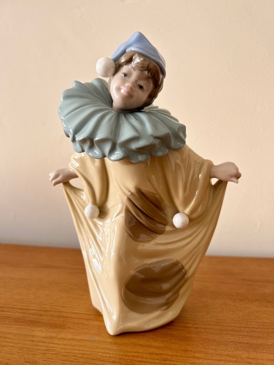 Nao Lladro Clown Figurine Etsy UK