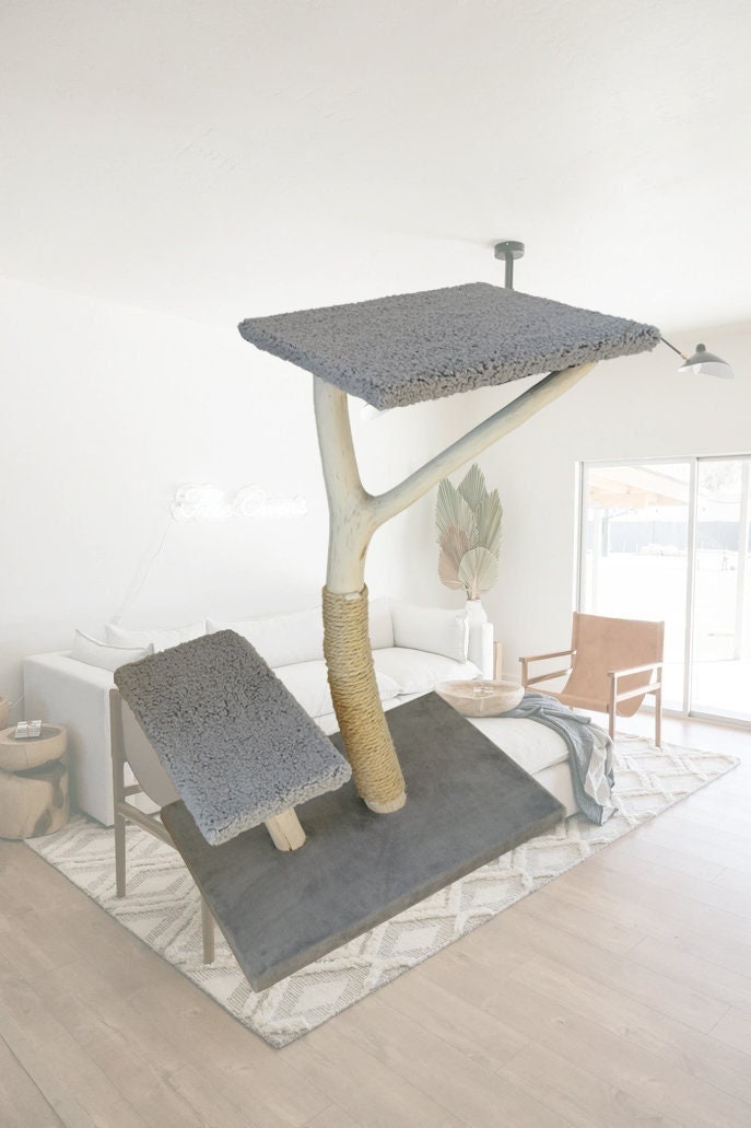 Arbre A Chat Naturel Etsy France