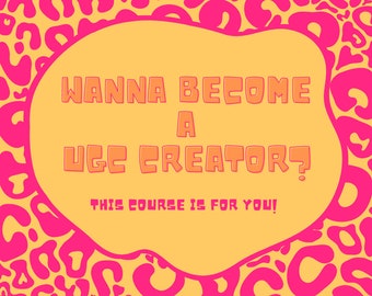 UGC COURSE | UGC Creator Bundle | User Generated Content | ugc Portfolio | ugc Creator Templates | ugc templates |ugc