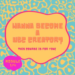 UGC Course - MODULE 1 (1/4) | UGC Creator Bundle | User Generated Content | ugc portfolio | ugc Creator Templates | ugc templates | ugc