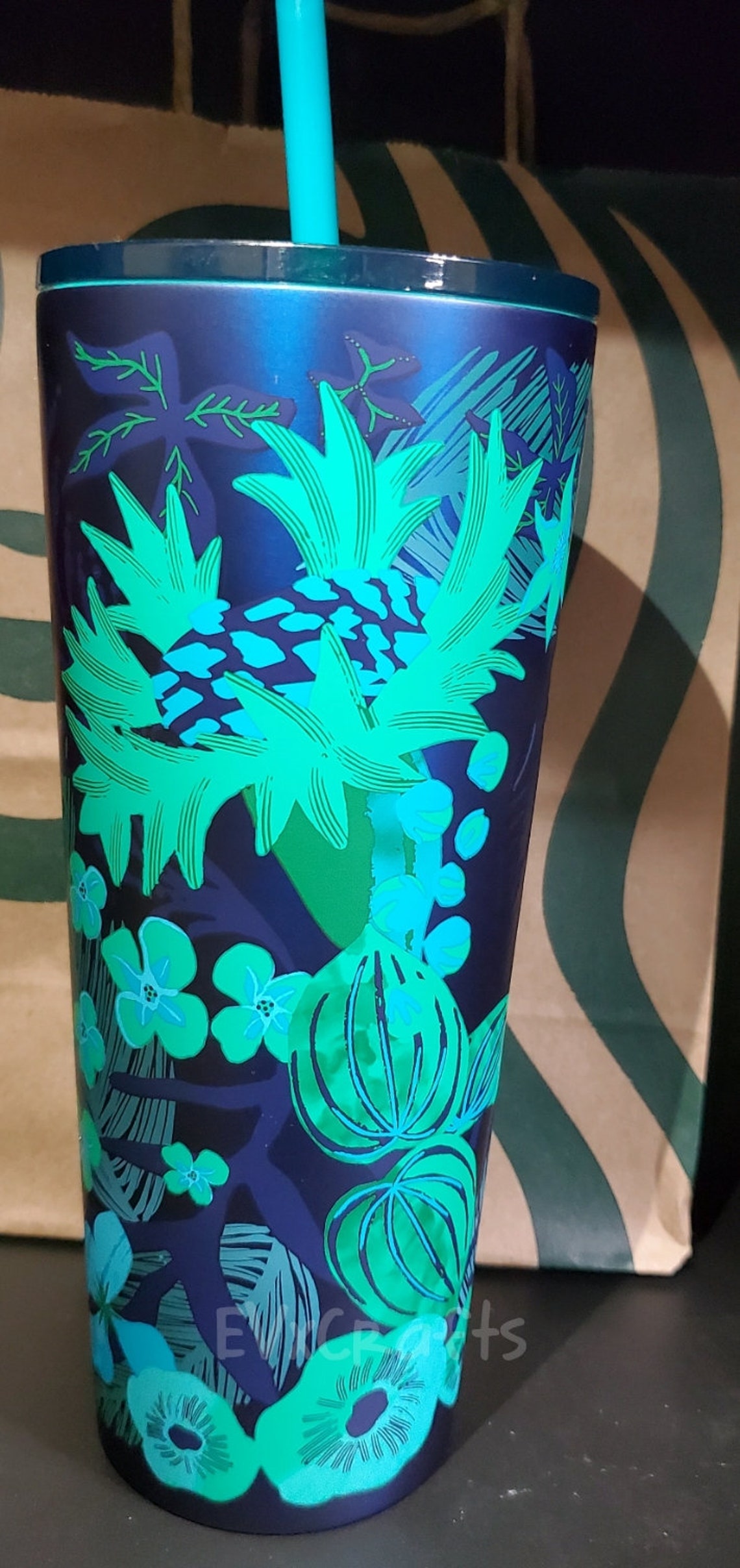 24oz Stainless Steel Tumbler Starbucks Merchandise Starbucks Etsy