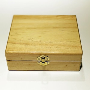Secure and Stylish Lockable Wooden Box with Ample Storage - Keep Your Belongings Safe and Organized