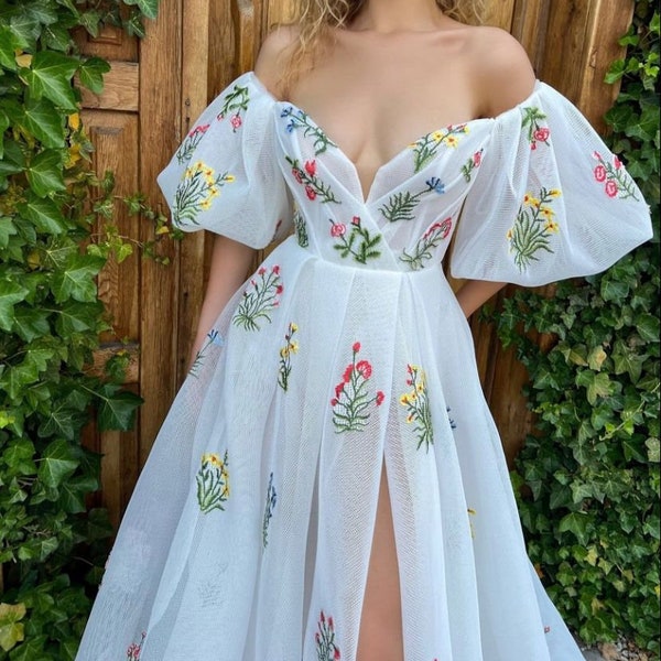 Garden Party Dress Etsy