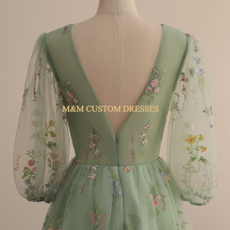 Pastel Green Corset Dress Fairy Tale Romantic Retro Vintage Etsy