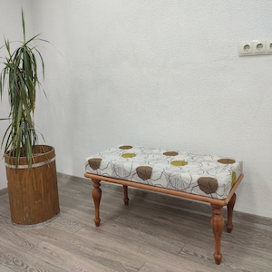 Bench, Entryway Bench, Handmade Bench, Wood Work Bench, Ottoman, Dining Bench, Sitting bench, Front Door Bench, Piano Bench
