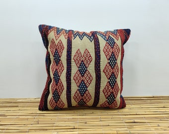 キリム クッション 20 x 20 インチ 50 x 50 cm キリム キセン トルコ