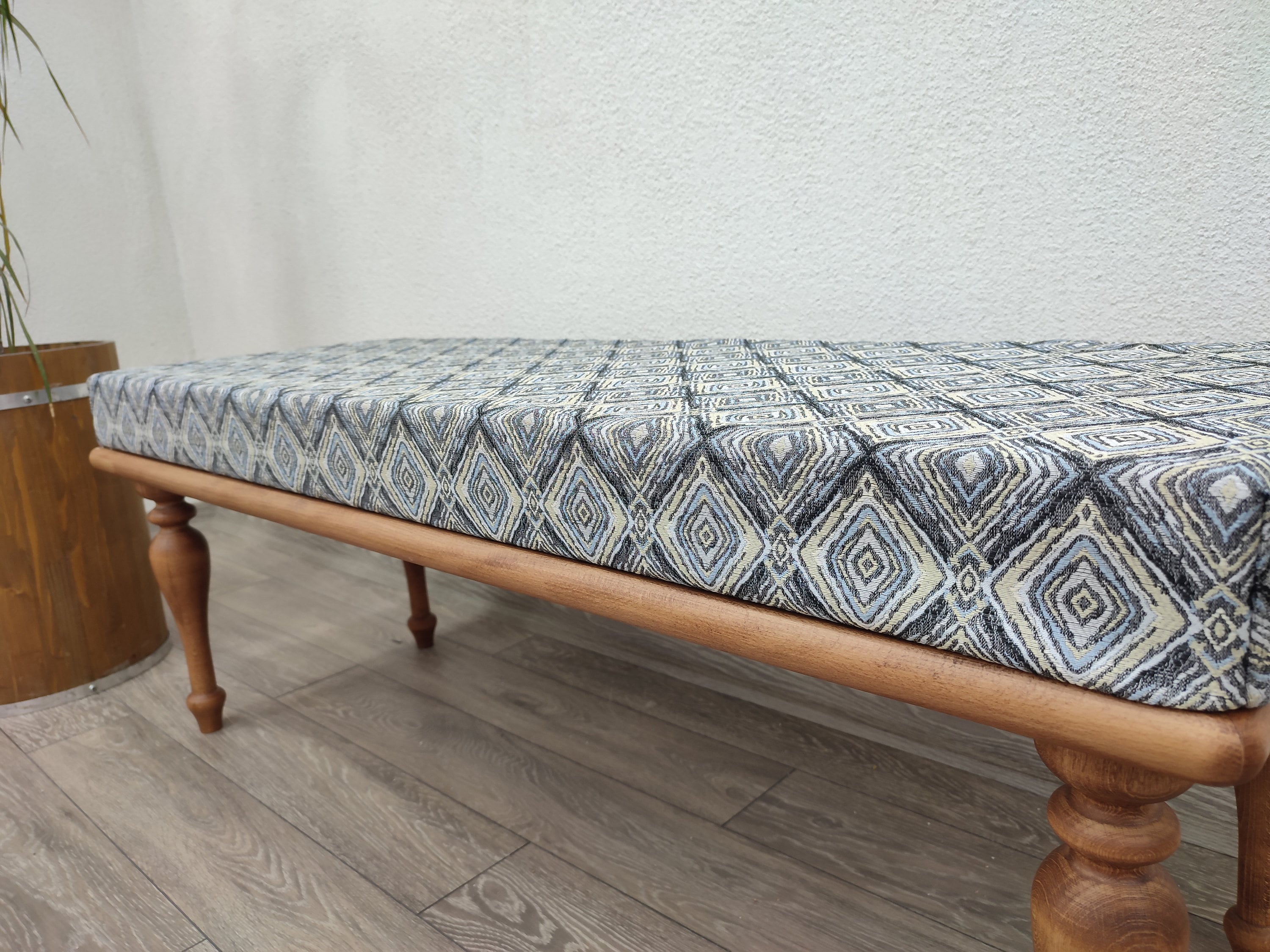 Piano Bench Ottoman Bench Kilim Dining Bench Upholstered - Etsy
