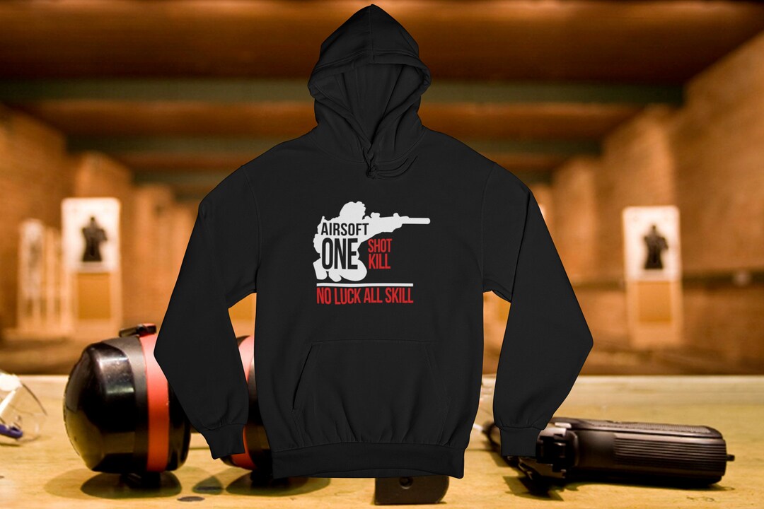Custom Airsoft Hoodie With HTV One Shot Etsy