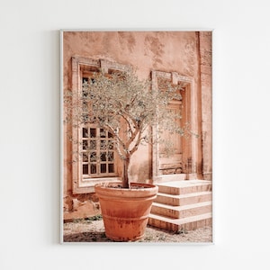 Olive Tree Printable Wall Art,Olive Tree Print,Greece Print, Mediterranean Wall Art, Europe Travel Printable Art, Italy Poster, Olive Branch