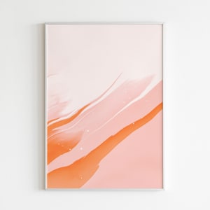 Abstract Printable Wall Art,Modern Abstract Art,Colorful Art,Brushstroke Wall Art,Abstract Wall Decor Art,Orange Tones Print,Minimal Poster