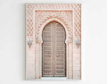 Morocco Printable Wall Art,Moroccon Door Print,Terra Cotta Print,Minimal Print,Boho Print,Neutral Print,Mediterranean Poster,Europe Travel