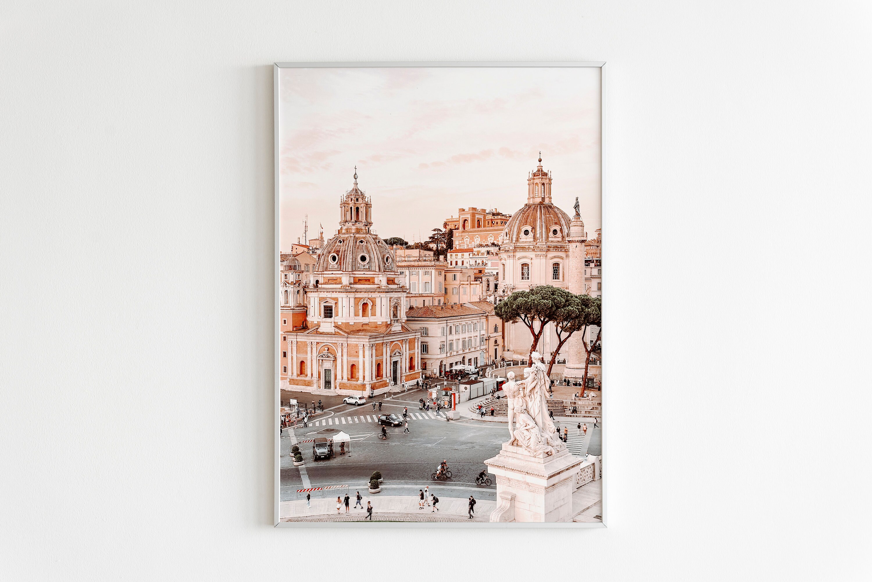 Wall Prints Rome Italy Rome Cityscape Printable Wall Art, Rome Street Print, Rome Poster ...