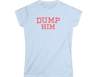 Maglietta Britney Spears Dump Him – T-shirt grafica retrò anni 2000