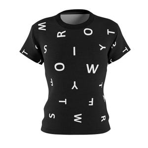 TS Scrambled Letters Tee, Graphic Shirt, Celebrity Street Style Tshirt