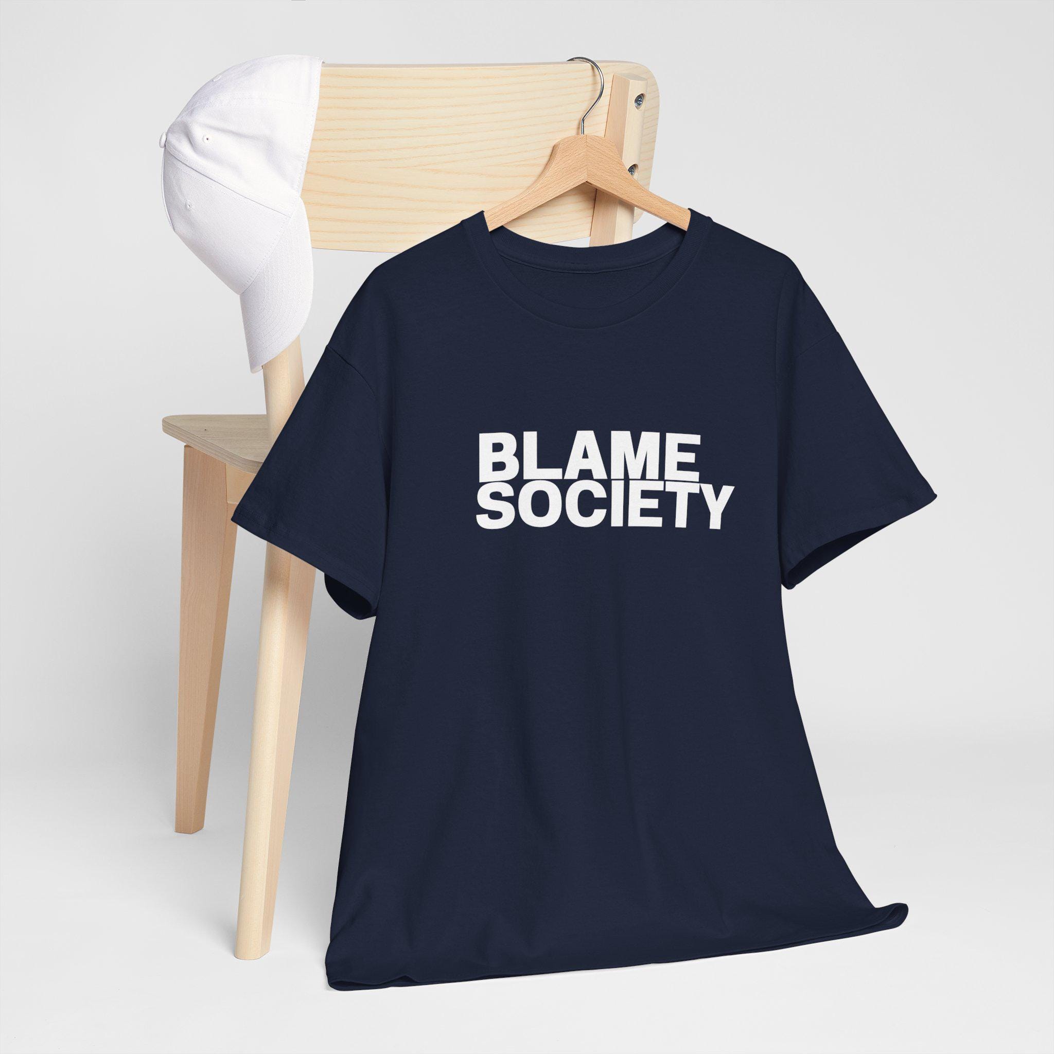 Mens Blame Society - Urban Hip Hop T-Shirt Mens Blame Society - Urban Hip Hop T-Shirt