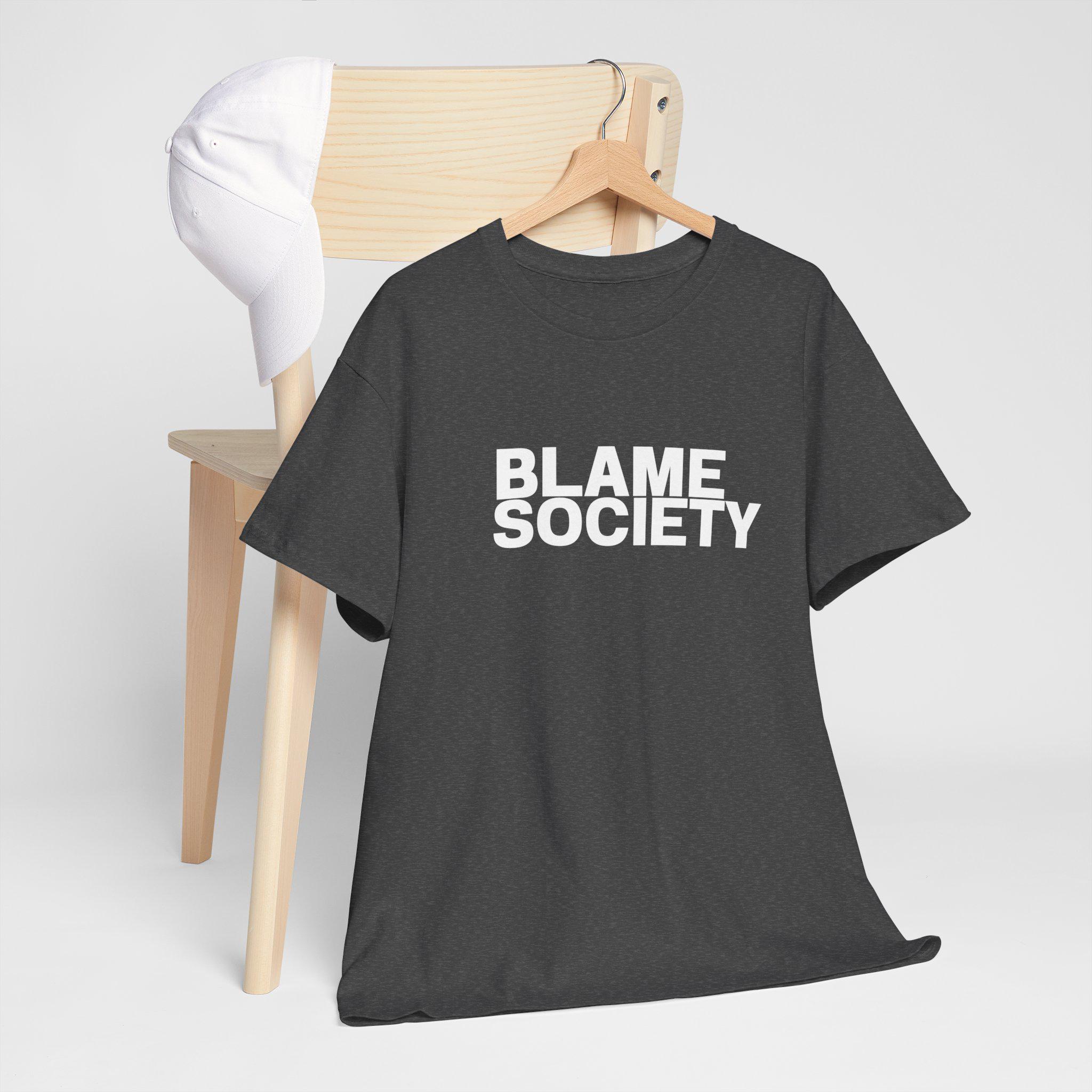 Mens Blame Society - Urban Hip Hop T-Shirt Mens Blame Society - Urban Hip Hop T-Shirt