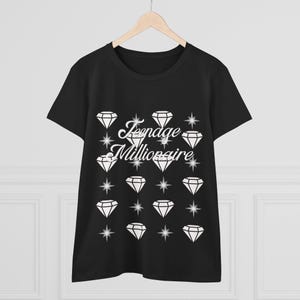 Paris Hilton Teenage Millionaire Tee, Y2K Graphic Shirt, Slogan T-Shirt, Women&#39;s Clothing, Fashion Top