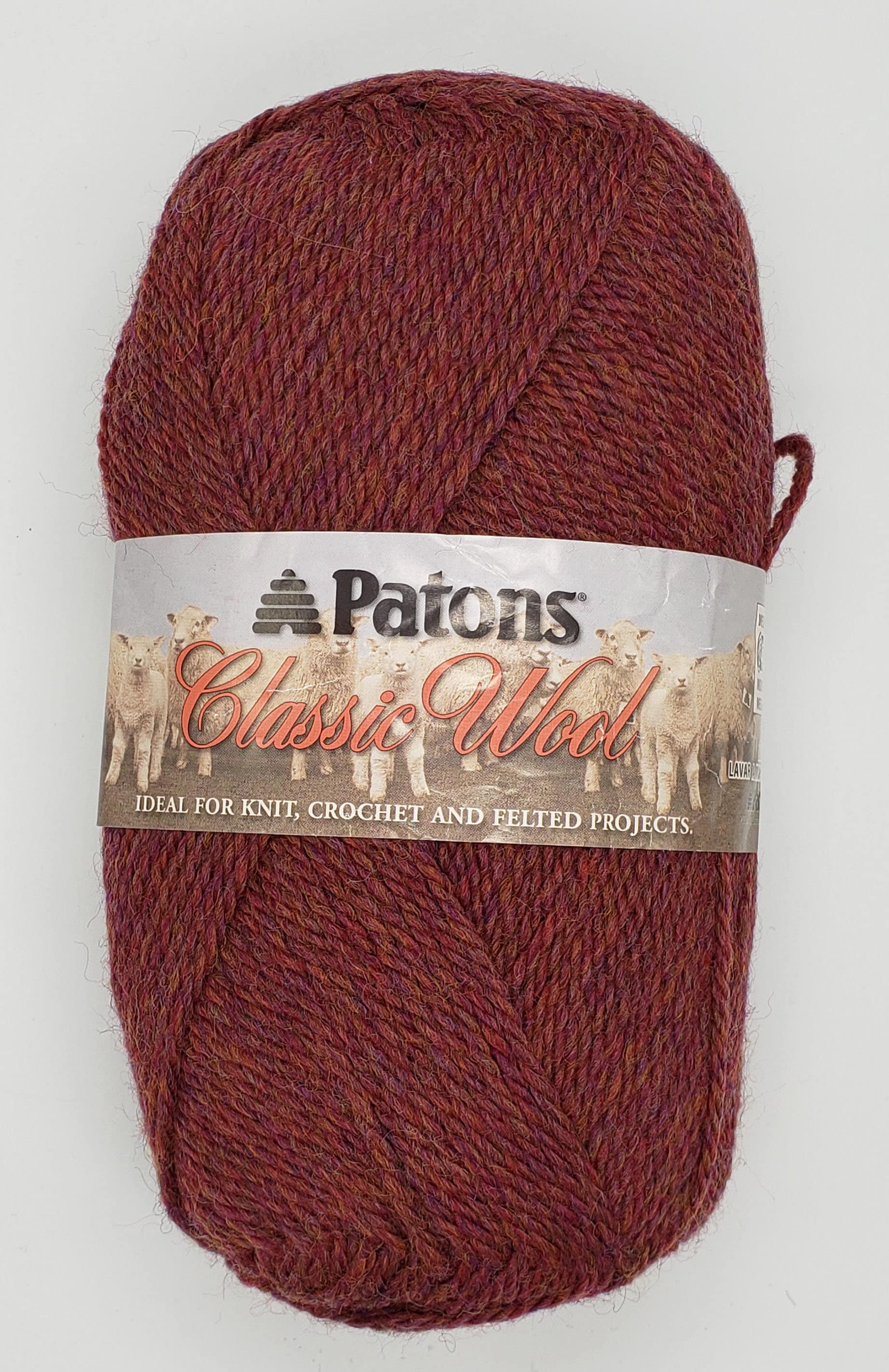 Patons classic wool yarn sale deals