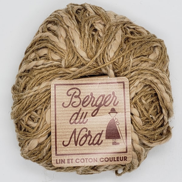 Lin et Coton Couleur Yarn by Berger du Nord