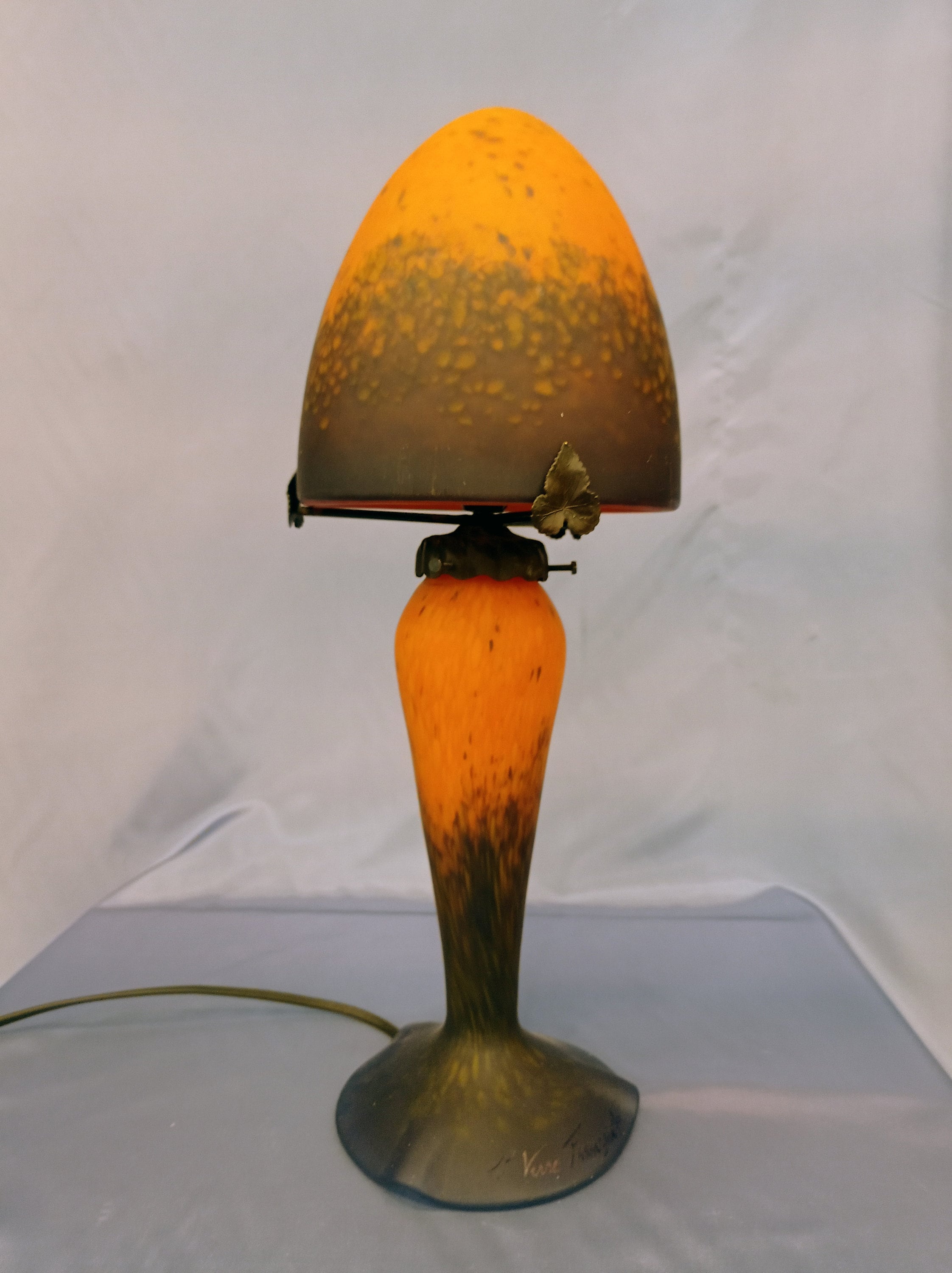 Français Art Déco Vintage Paire de lampes de chevet ou de 