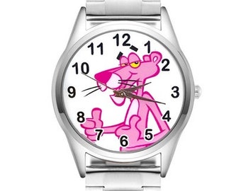 The Pink Panther Watch by Fossil - Etsy