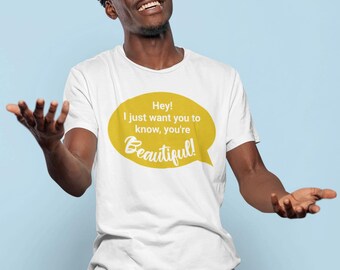 Positive Vibes T-Shirt, You're Affirmation Top, Nature Preservation Donation