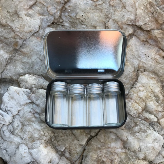 Spice Kit in Black Tin Camping Coffee 