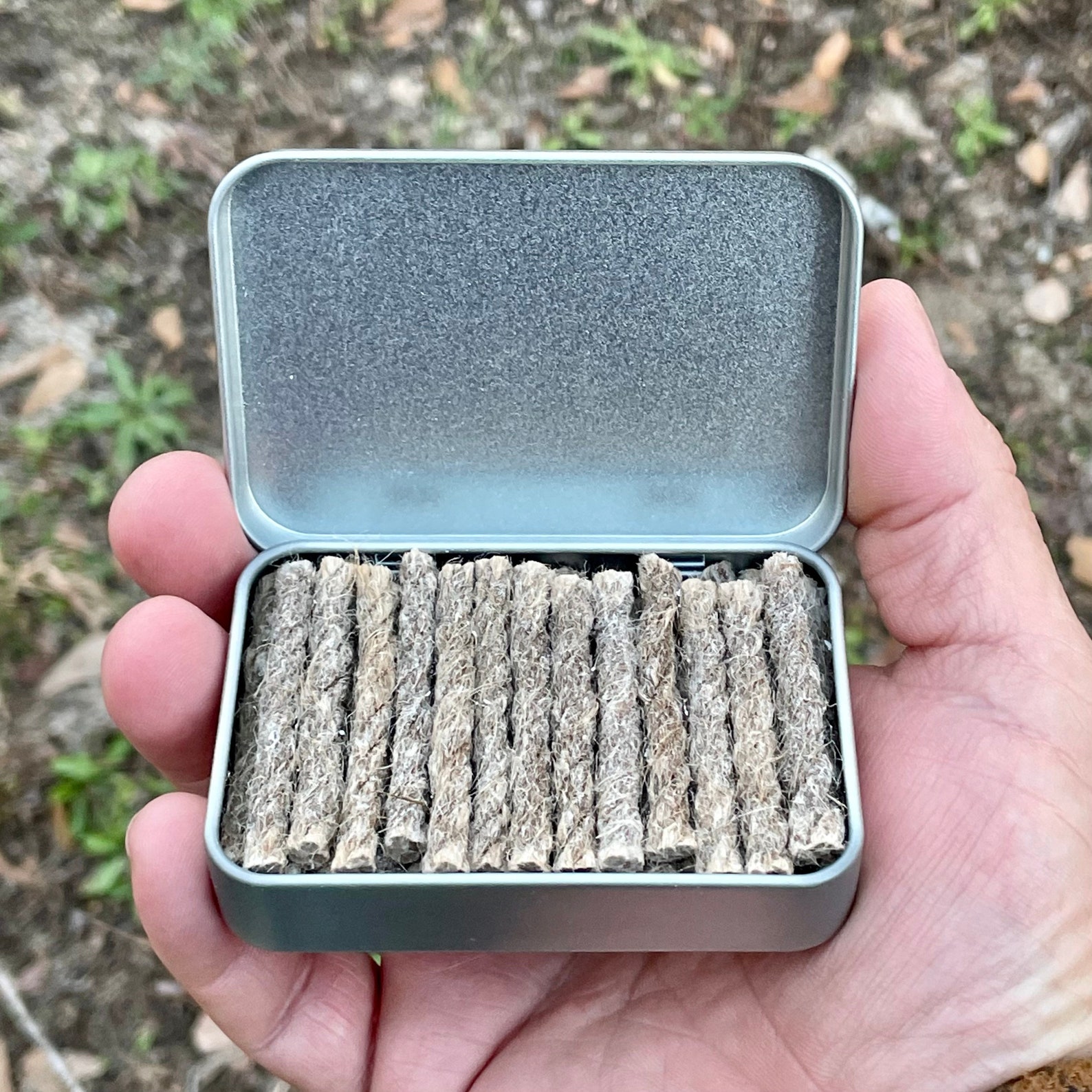 40 Paraffin Infused Jute Twine Fire Starters All Natural Jute Etsy