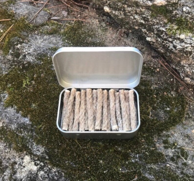 40 Paraffin Infused Jute Twine Fire Starters All Natural Jute Etsy