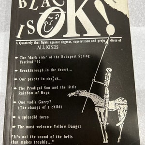 BLACK IS OK by Andras Adorjan 1993 image 1