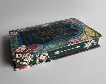 A Curse For True Love: Hand Painted Edges/Fore-Edge Book Painting | Stephanie Garber | book lover bookish gift