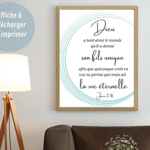 Printable Christian Poster, Bible Verse John 16v3, Christian Home Decor, Minimalist Wall Art, Christian Gift