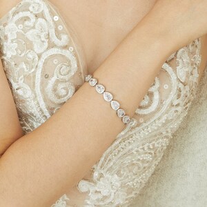 Träne Kristall Braut Ohrringe, Hochzeit Schmuck für Bräute, Hochzeit Ohrringe, Silber Braut Brautjungfer Ohrringe, Kleine Ohrringe Matching Bracelet