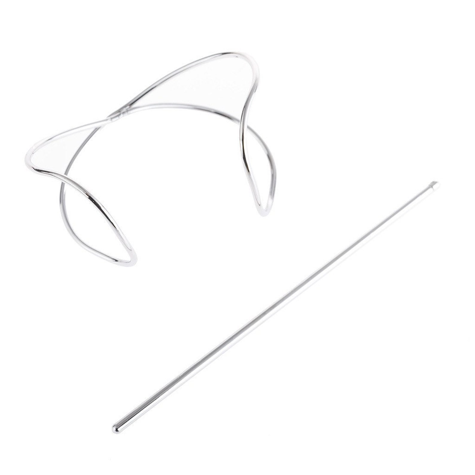 Minimalist Metal Hair Bun Holder & Maker Gold/silver Bun Cage Etsy UK