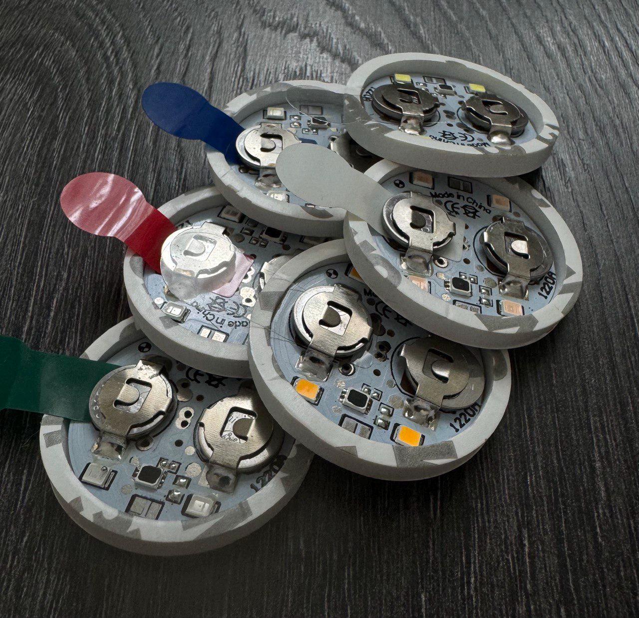 USA Alien in a Test Tube Embryo Glass Jar Prop Led Light Red Green