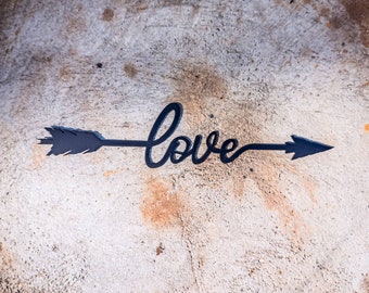 Freccia d'amore SVG DXF – File per taglio laser di San Valentino (Download digitale)