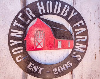Customizable Farm Sign – CNC Laser Cut File (Digital Download)