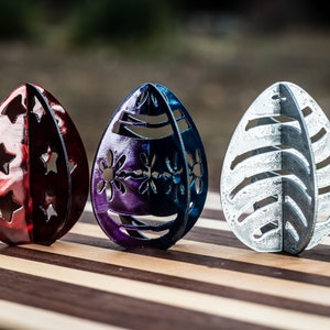 Huevos de Pascua 3D Dxf/Svg - Descarga digital Brightnite Metalworx - Láser CNC Plasma Waterjet - Svg - Dxf Decoración de Pascua para CNC