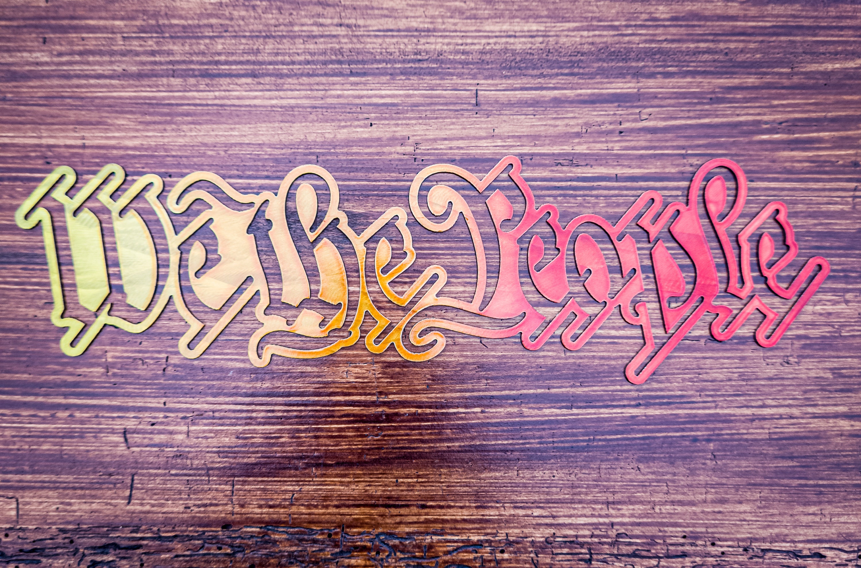 We the People Dxf/svg - Brightnite Metalworx Digital Download - Laser ...