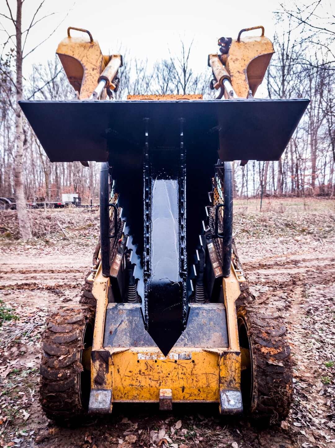 Stump Bucket Skid Steer Attachment Dxf/svg Brightnite Metalworx Digital