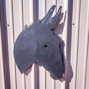 Esel Dekor Dxf/Svg - Brightnite Metalworx Digital Download - Laser CNC-Plasma-Wasserstrahl - SVG - Dxf Tiere auf dem Bauernhof Kunst für CNC