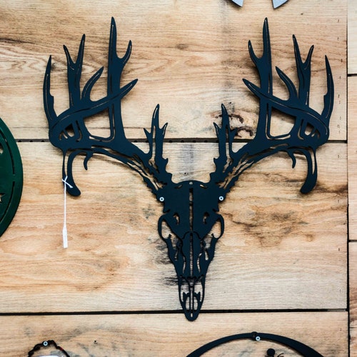 Deer Skull Antlers Dxf/svg - Brightnite Metalworx Digital Download