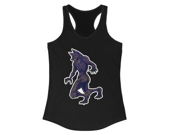 Beast of Bray road dogman weerwolf cryptide Ideale racerback-tanktop voor dames