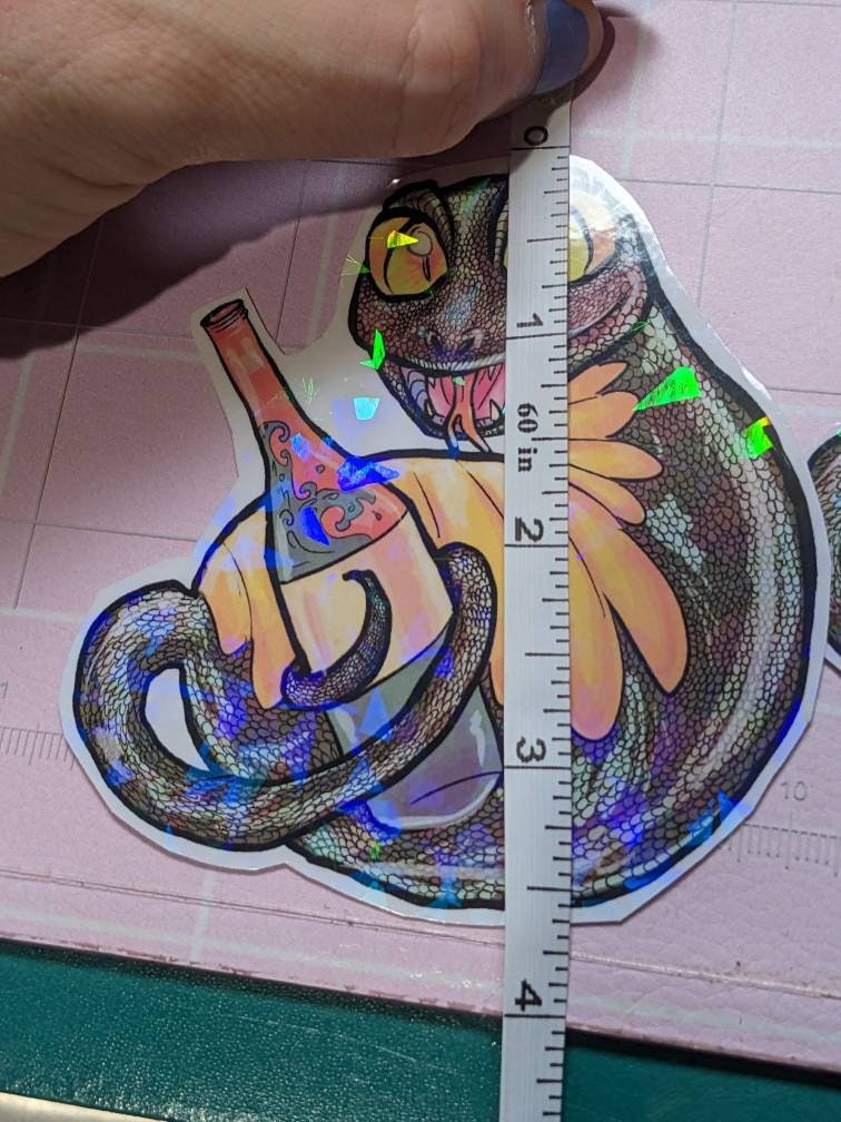 Holographic Tsuchinoko, Tsuchinocco, Tsuchinokoreal Sticker, Cryptid ...