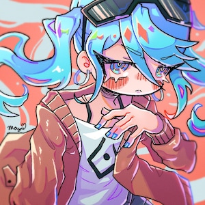 Vocaloid Hatsune Miku - Sand Planet Print (8.5&quot; x 11&quot;)