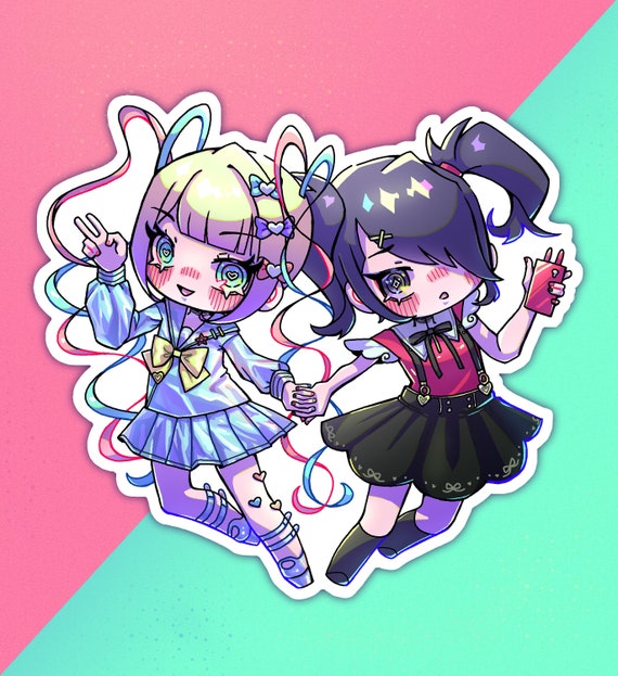 I made Ame and Kangel in gacha club ^ ^ : r/NeedyStreamerOverload