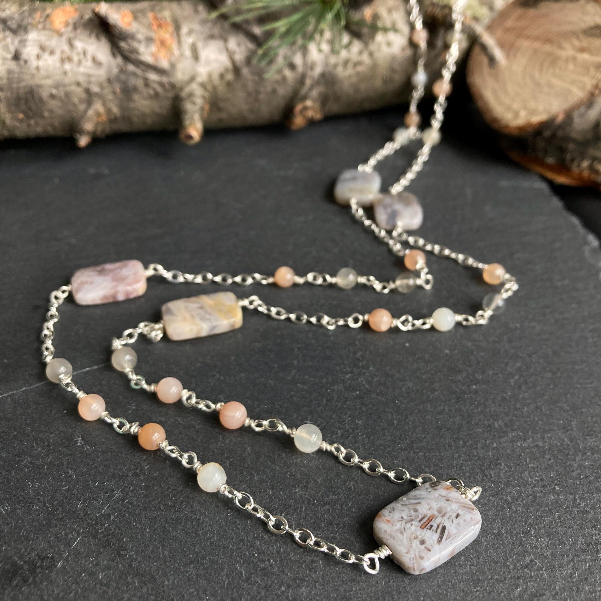 Collana Di Luna D'argento - Italia - Foto 12