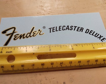 Metallic Gold Guitar Waterslide Decal: Restoration Grade